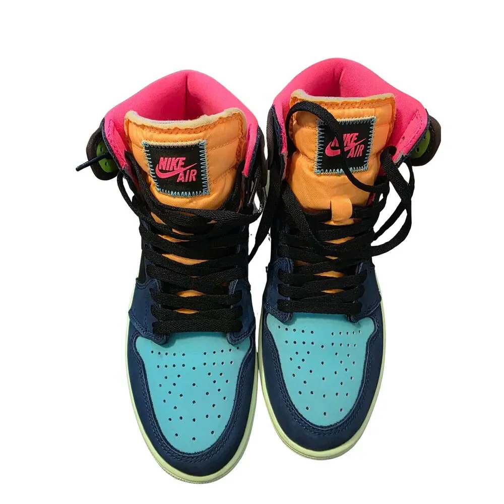 Nike Air Jordan 1 Retro High OG Tokyo Bio Hack US Men Size 9.5 555088-201